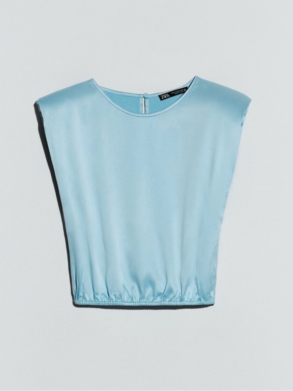 ZARA Sleeveless crop top